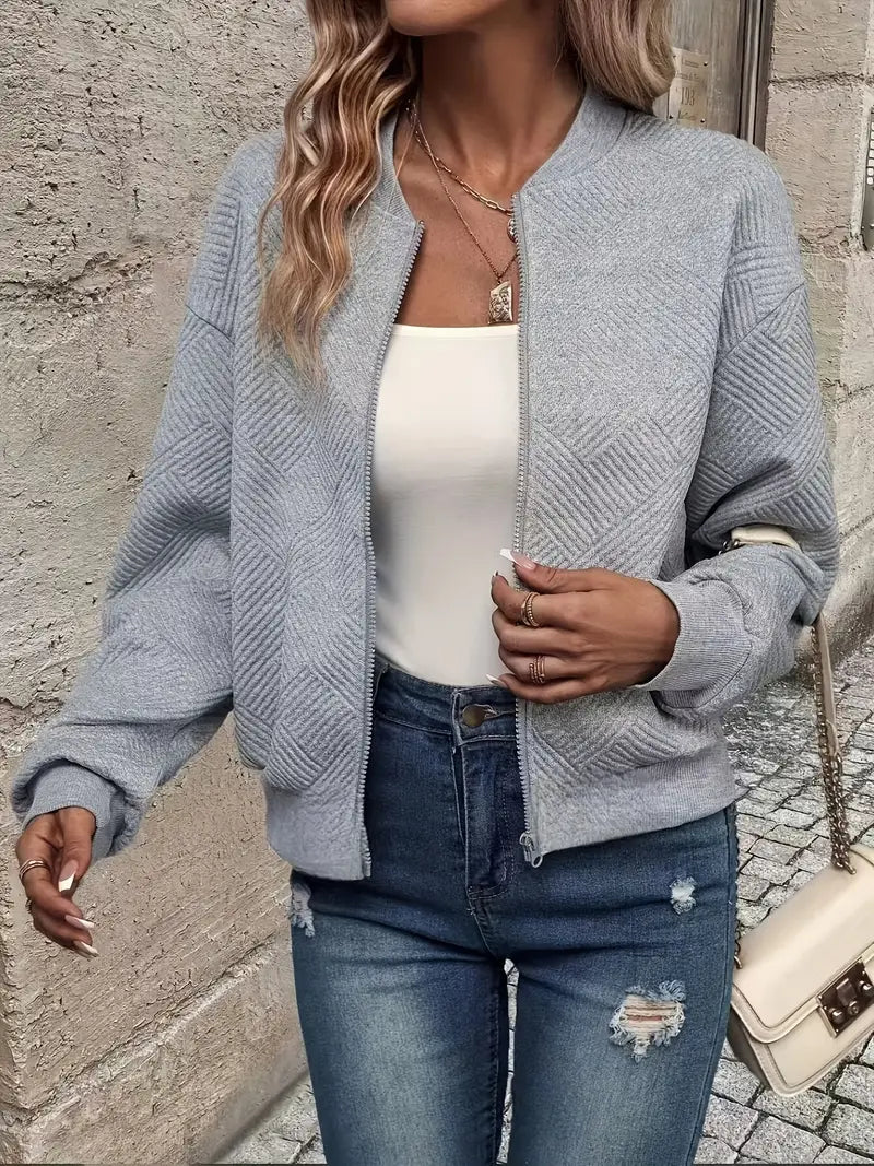 Gudrun™ | Den elegante og uformelle glidelåsjakken