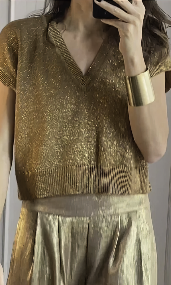 Aina™ | Elegant topp- og buksesett