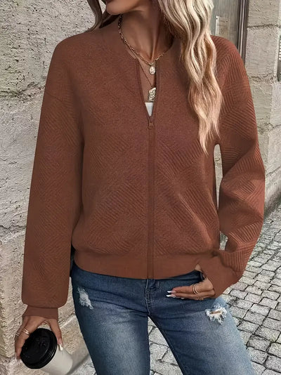 Gudrun™ | Den elegante og uformelle glidelåsjakken