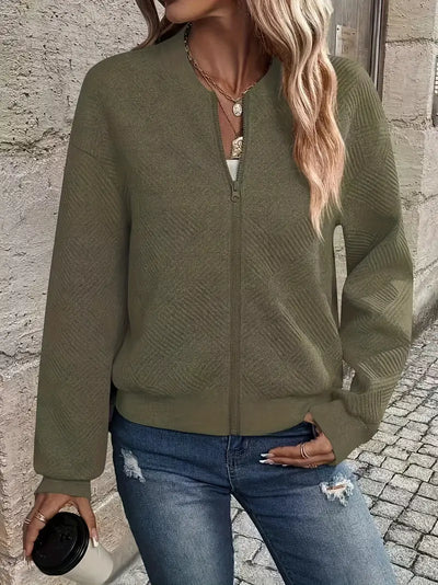Gudrun™ | Den elegante og uformelle glidelåsjakken