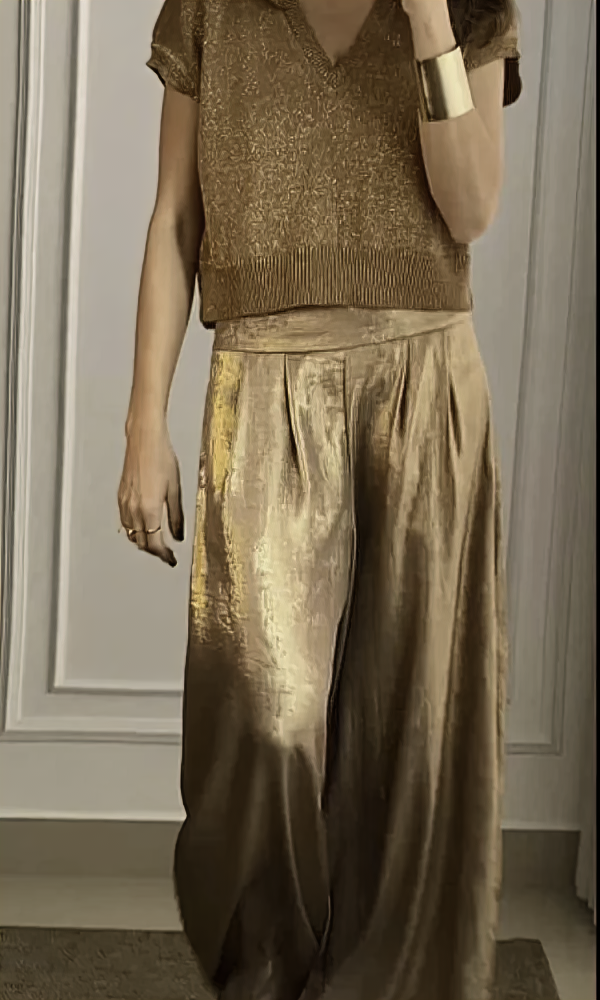 Aina™ | Elegant topp- og buksesett