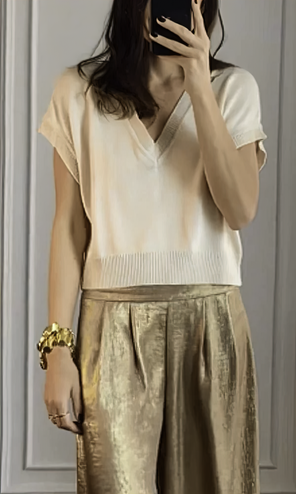 Aina™ | Elegant topp- og buksesett