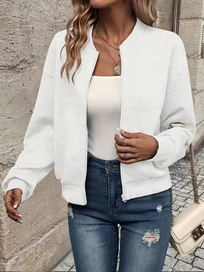 Gudrun™ | Den elegante og uformelle glidelåsjakken