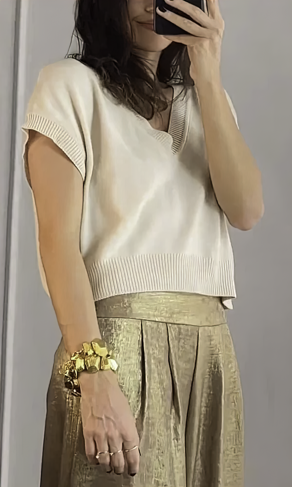 Aina™ | Elegant topp- og buksesett