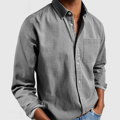 Isak™ | Elegant skjorte med brystlomme