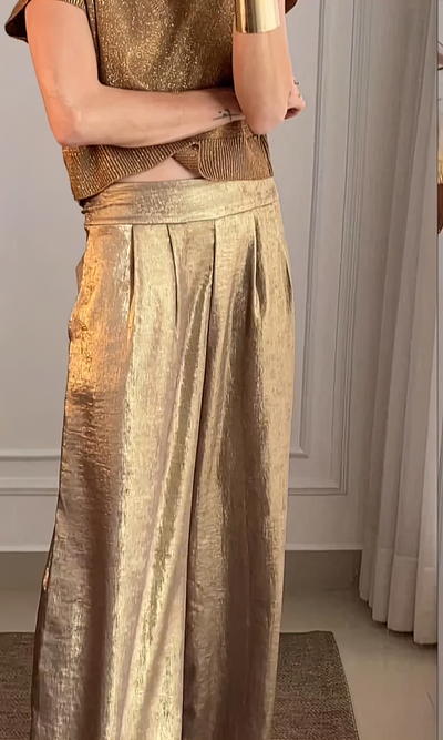 Aina™ | Elegant topp- og buksesett