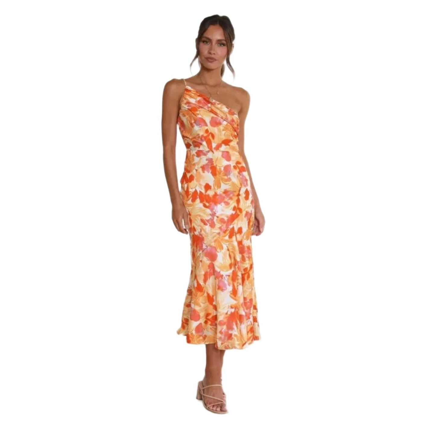Willa™ | Asymmetrisk maxikjole med blomsterprint