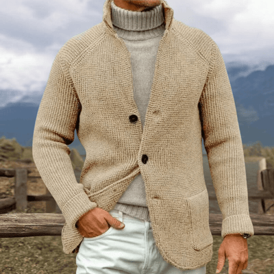Rolf™ | Grovstrikket cardigan
