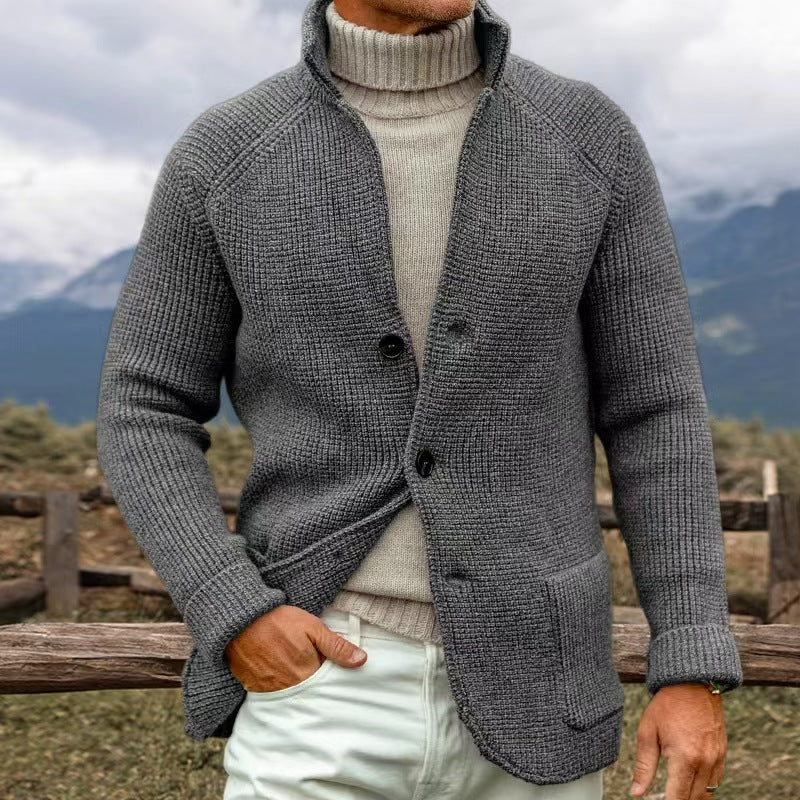 Rolf™ | Grovstrikket cardigan