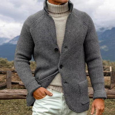 Rolf™ | Grovstrikket cardigan