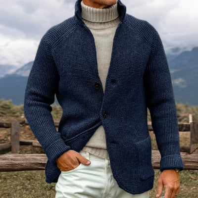 Rolf™ | Grovstrikket cardigan