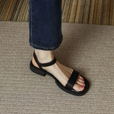 Brina™ | Lær-sandalene