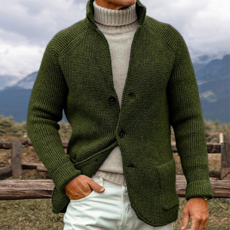 Rolf™ | Grovstrikket cardigan