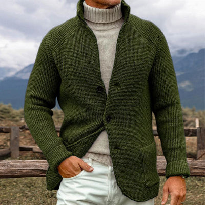 Rolf™ | Grovstrikket cardigan
