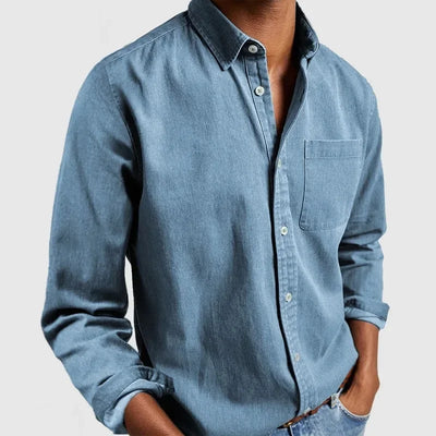 Isak™ | Elegant skjorte med brystlomme