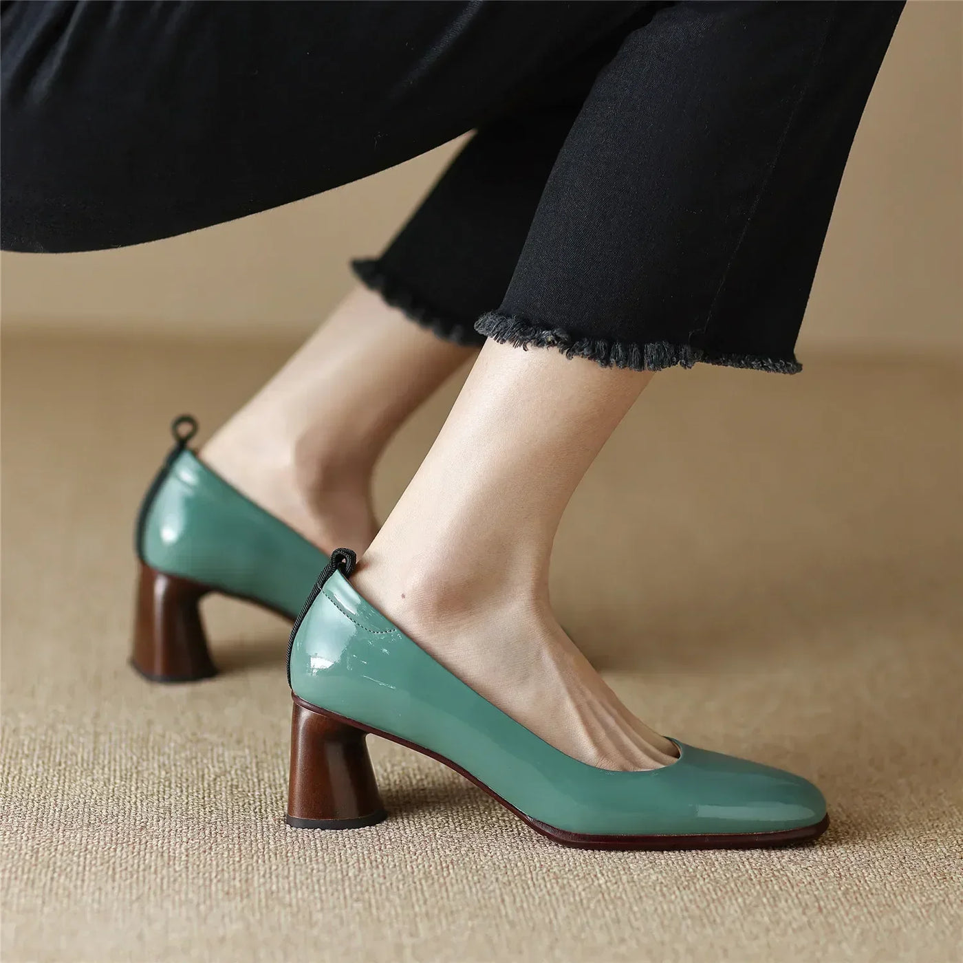 Sanna™ | Pumps med middels hæl