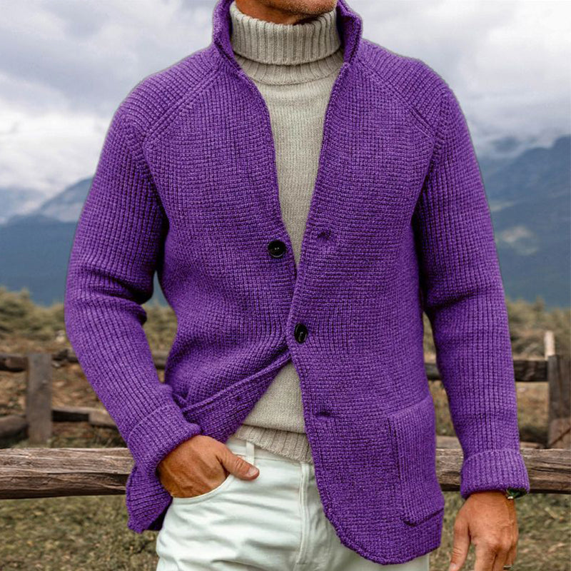 Rolf™ | Grovstrikket cardigan