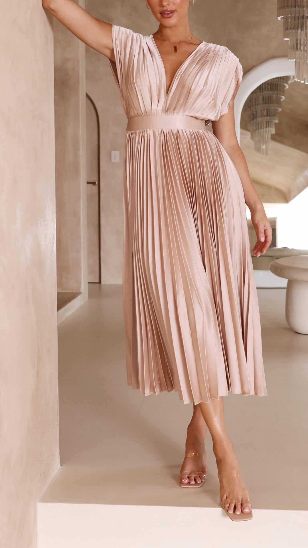 Prima™ | Elegant plissékjole