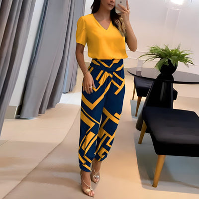 Alvilde™ | Trendy sett med bluse og bukse