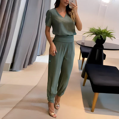 Alvilde™ | Trendy sett med bluse og bukse