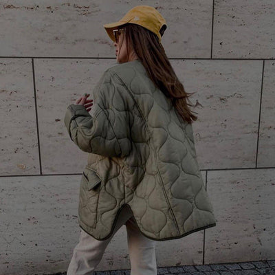 Ingrid™ | Den oversized vatterte jakken