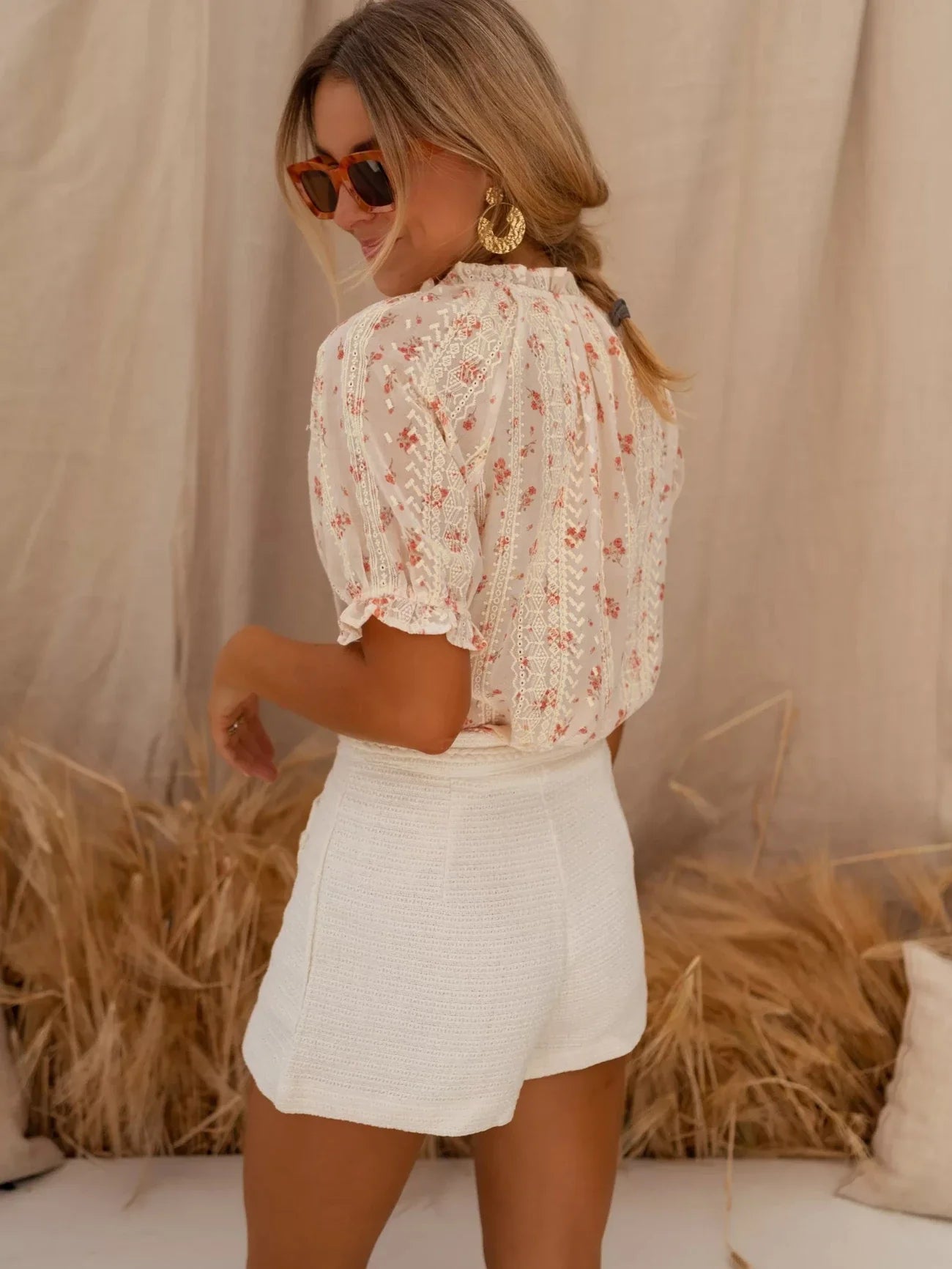 Elyna™ | Blomsterblusen
