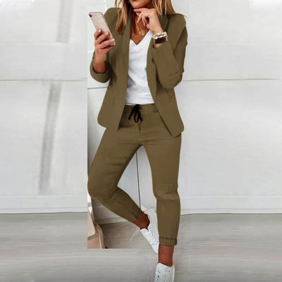 Anja™ | Stilig blazer- og buksesett