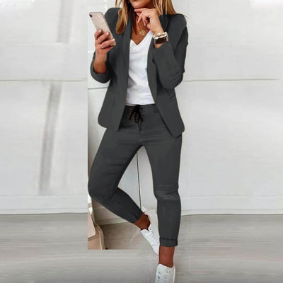 Anja™ | Stilig blazer- og buksesett
